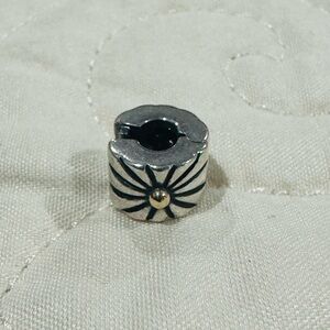 Authentic Pandora Sunburst 14kt Clip